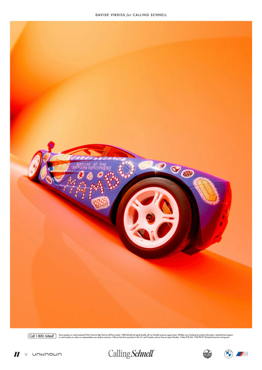 McLaren F1 MAMBO by Davide Virdis Poster