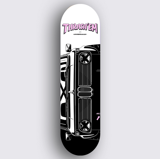 THRASH'em Deck 2002 White